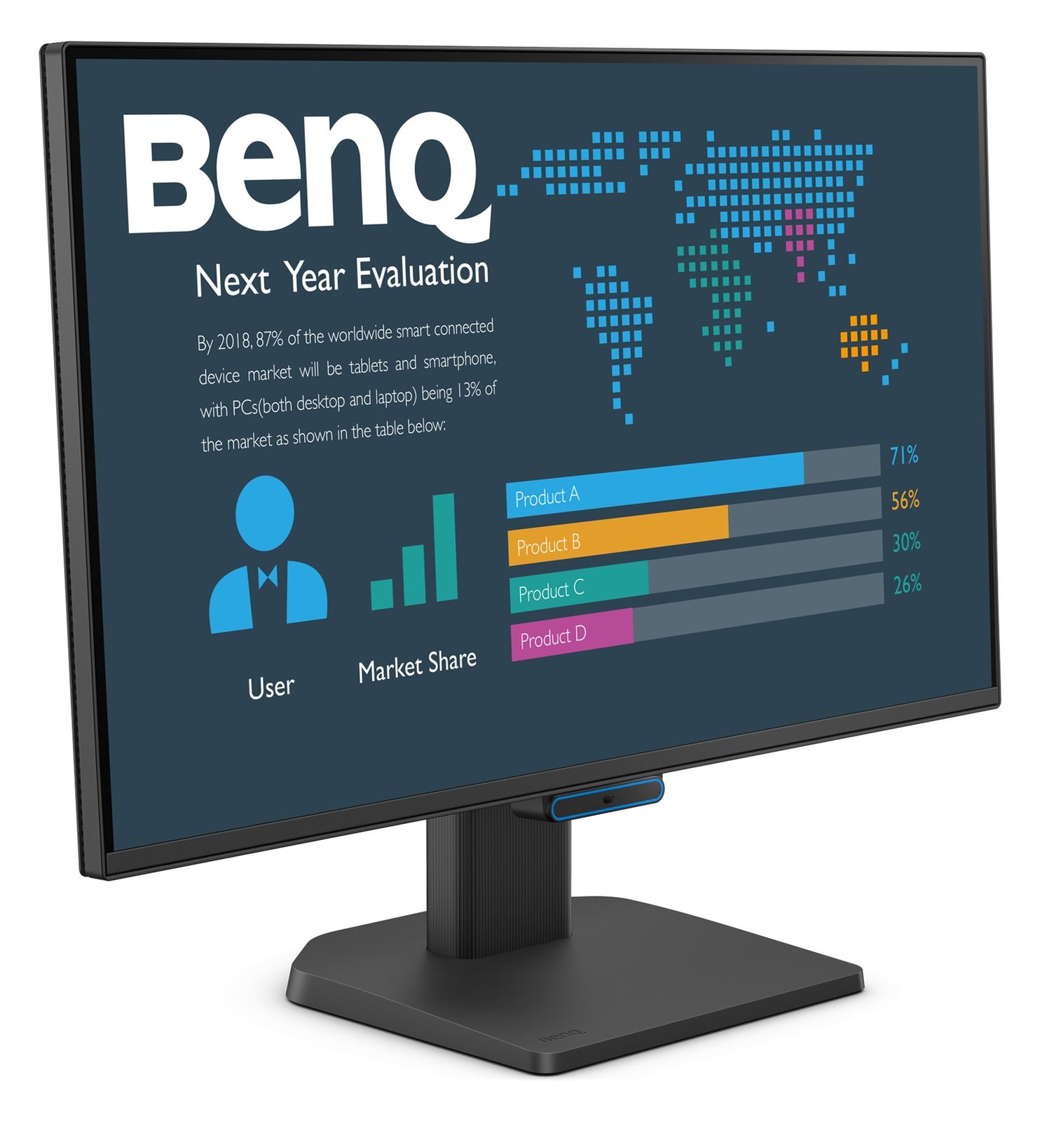 BenQ BL2490C 24 IPS Resolution - Flachbildschirm (TFT/LCD) - 60,5 cm