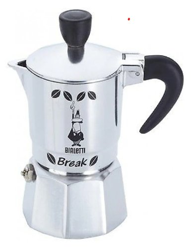 Bialetti Break - Mokka-Kanne - Aluminium - 3 Tassen - Break - 1 Stück(e)
