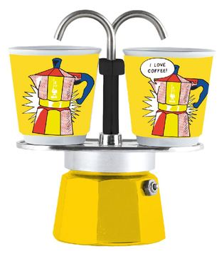 Bialetti Mini Express Lichtenstein - Kaffeemaschine von LumaTech