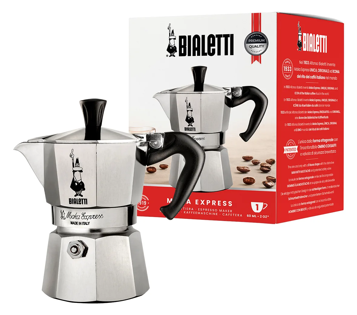 Bialetti Moka Express - Kaffeemaschine - 13 x, Ansicht 2