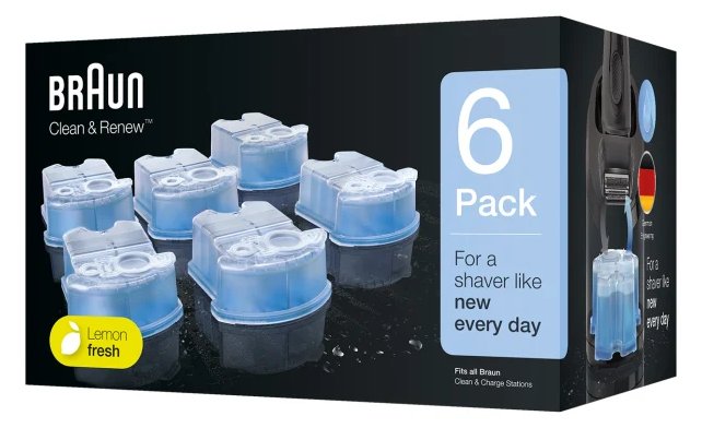 Braun Nachfüllkartuschen Rasierer-Zubehör CCR 6er-Pack