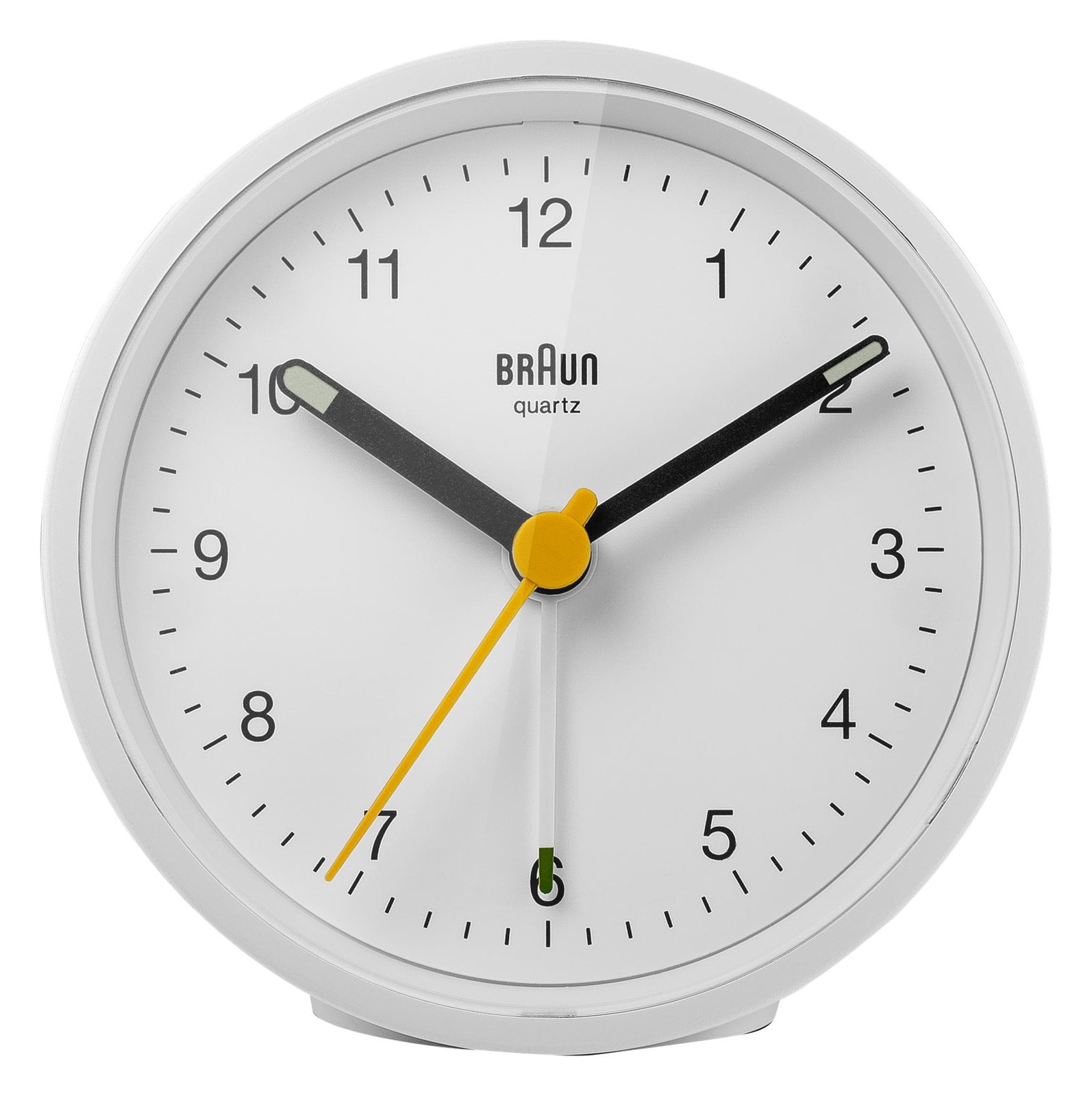 Braun Reflex BC12 - Wecker - rund - Quarz - Schreibtisch