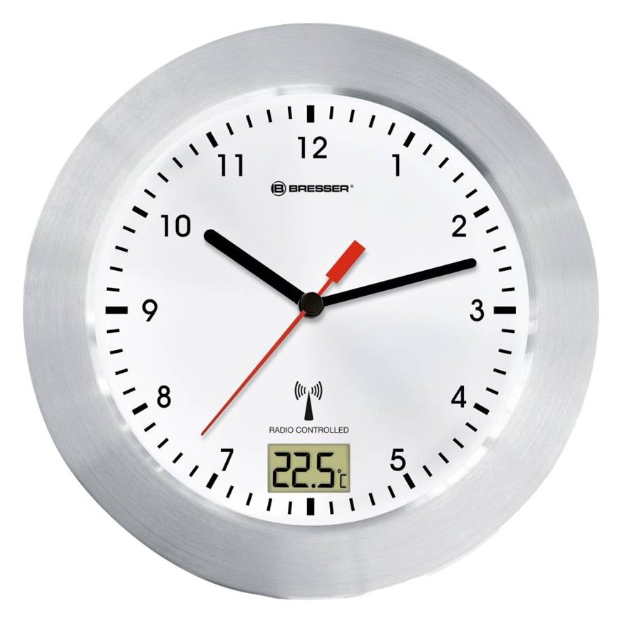 Bresser MyTime - Uhr - Quarz - geeignet für Wandmontage