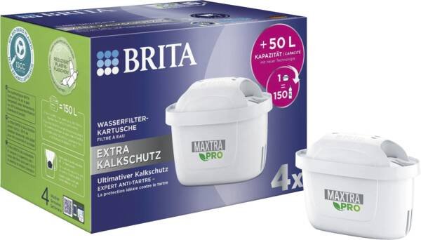 BRITA Maxtra Pro Extra Kalkschutz Pack 4