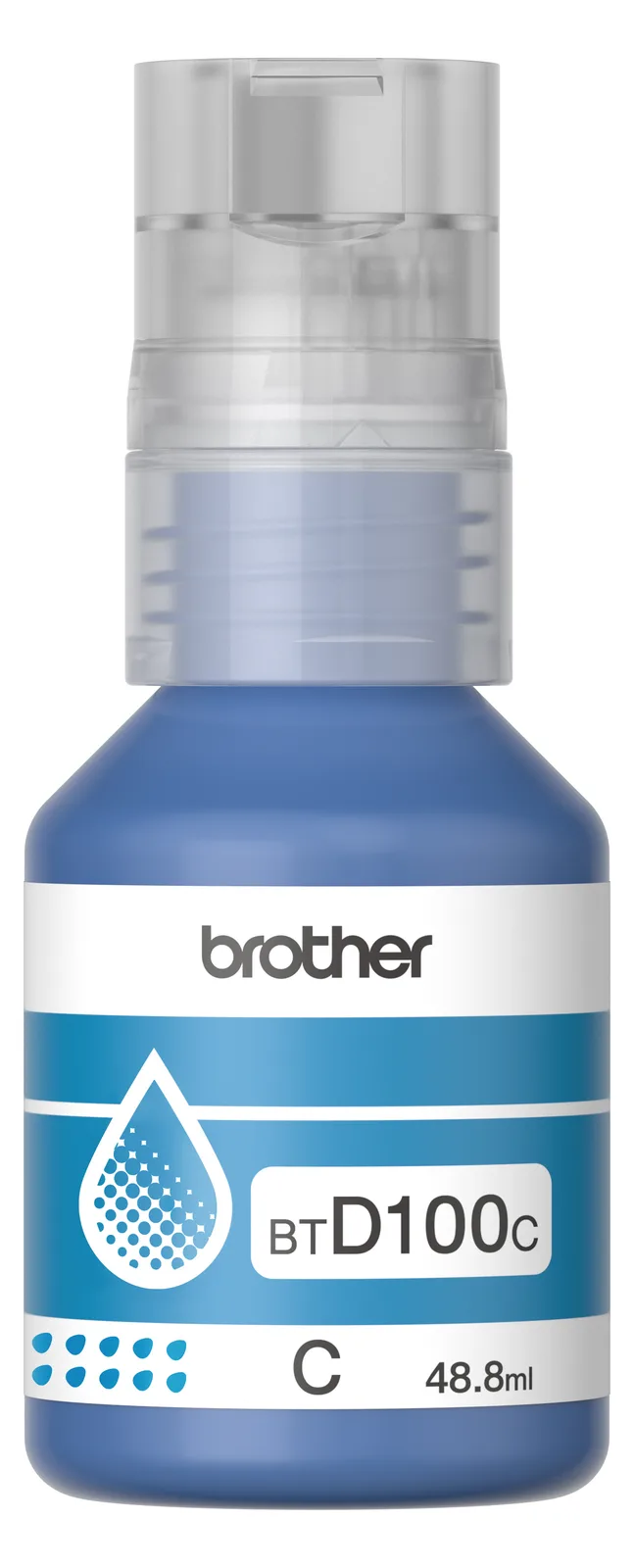 Brother BTD100C - 48.8 ml - mit hoher Kapazität, Ansicht 2