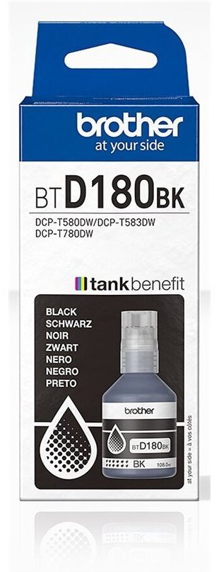 Brother BTD180BK - Schwarz - original - Nachfülltinte