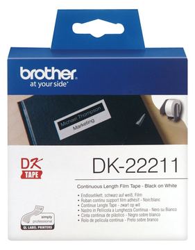 Brother DK-22211 - Weiß - Rolle (2,9 cm x 15,2 m) Etiketten von LumaTech