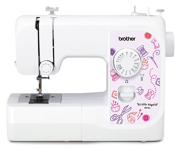 Brother KE14S - Weiß - Automatische Nähmaschine - Sägen - 4 Step - Elektro