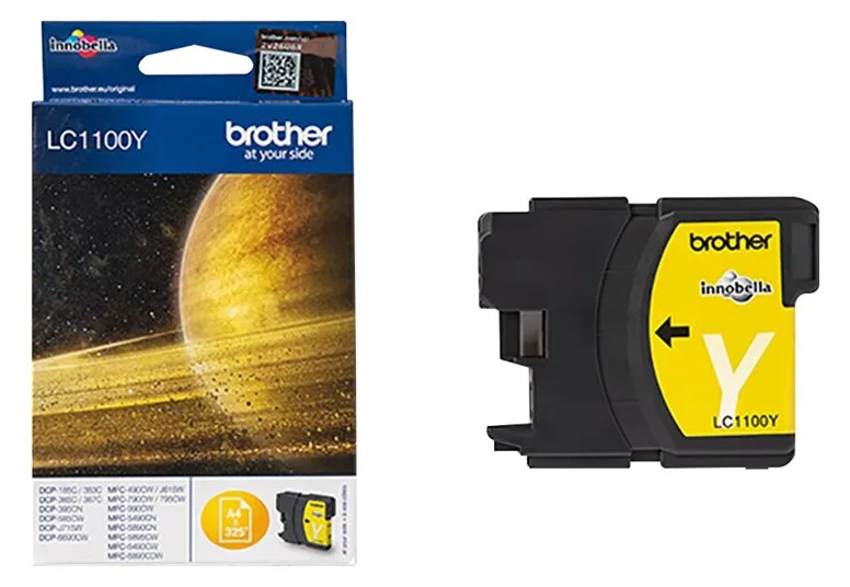 Brother LC1100Y - Gelb - Original - Tintenpatrone, Ansicht 4