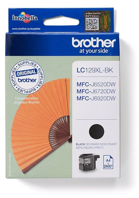 Brother LC129XLBK - Schwarz - Original - Tintenpatrone von LumaTech