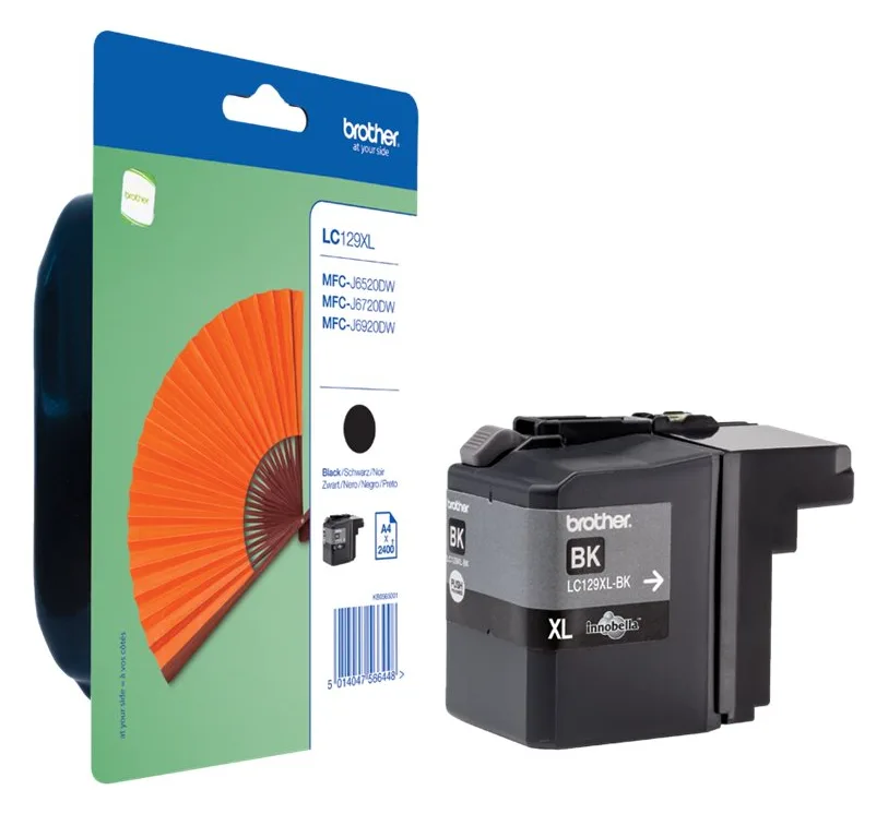 Brother LC129XLBK - Schwarz - Original - Tintenpatrone, Ansicht 4