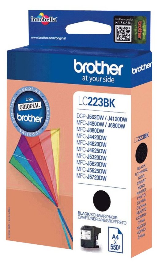 Brother LC223BK - Schwarz - Original - Tintenpatrone