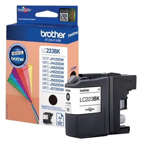 Brother LC223BK - Schwarz - Original - Tintenpatrone, Ansicht 2