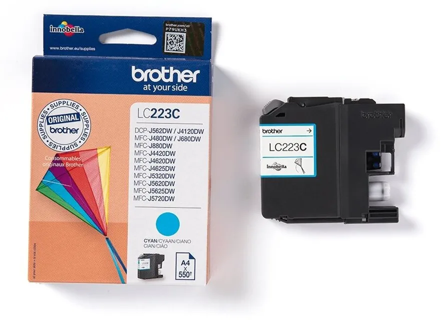 Brother LC223C - Cyan - Original - Tintenpatrone, Ansicht 3