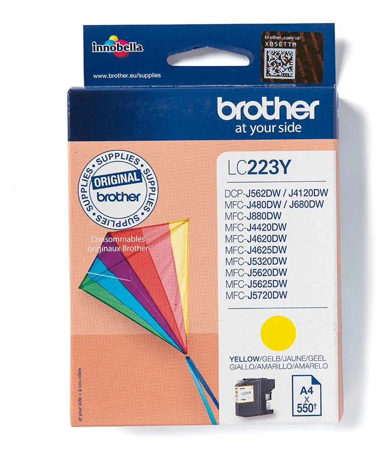Brother LC223Y - Gelb - Original - Tintenpatrone, Ansicht 4
