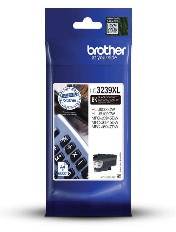 Brother LC3239XLBK - Hohe Ergiebigkeit - Schwarz
