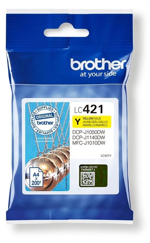 Brother LC421Y - Gelb - original - Tintenpatrone von LumaTech