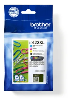 Brother LC422XL Multipack - 4er-Pack - Hohe Ergiebigkeit, Ansicht 2