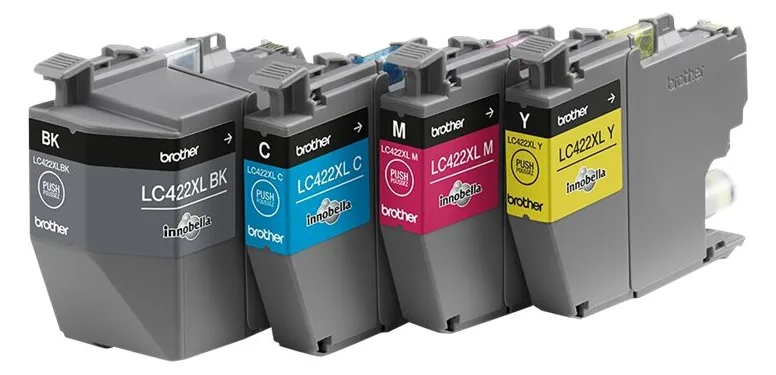 Brother LC422XL Multipack - 4er-Pack - Hohe Ergiebigkeit, Ansicht 3