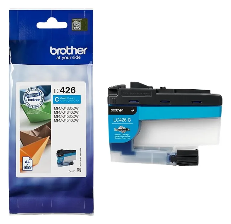 Brother LC426C - Hohe Ergiebigkeit - Cyan - original, Ansicht 5