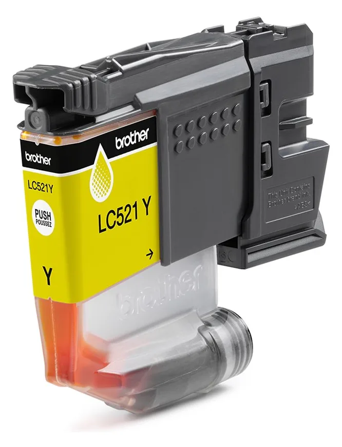 Brother LC521Y - Gelb - original - Kissen-Pack, Ansicht 3