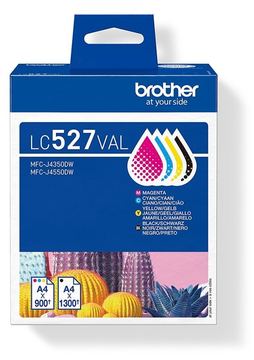 Brother LC527 Value Pack - 4er-Pack - Schwarz, Gelb, Cyan, Magenta von LumaTech