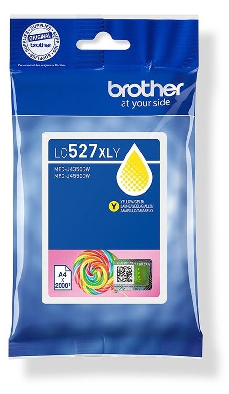 Brother LC527XLY - Hohe Ergiebigkeit - Gelb - original