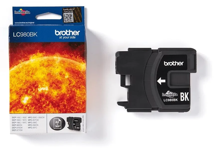 Brother LC980BK - Schwarz - Original - Tintenpatrone, Ansicht 4