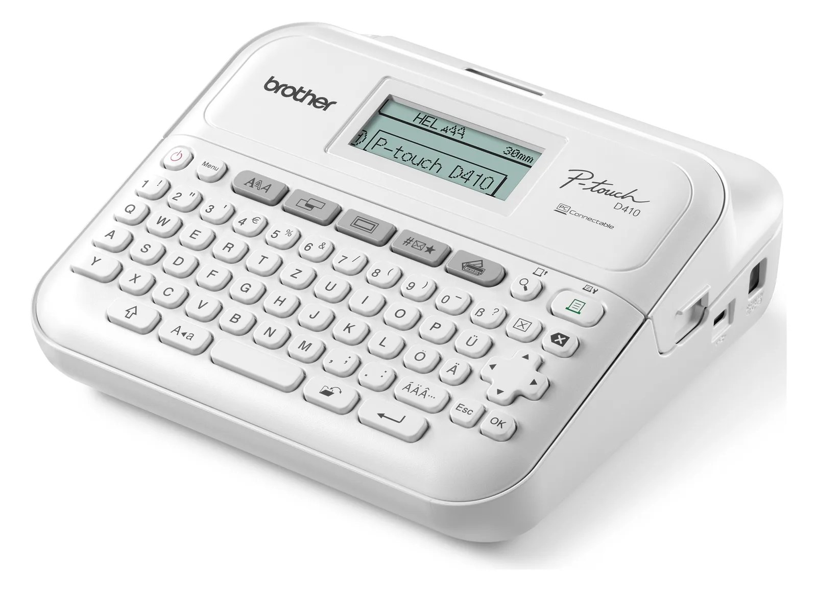 Brother P-Touch PT-D410 - Beschriftungsgerät, Ansicht 2