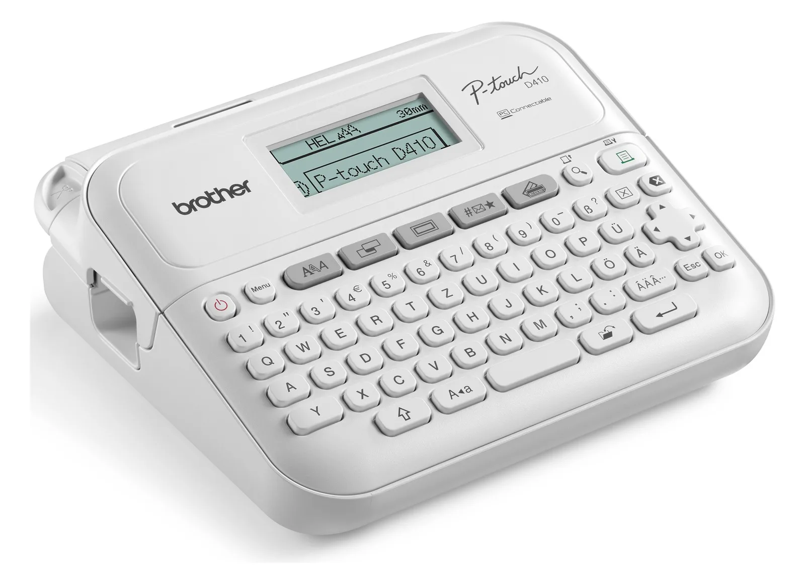 Brother P-Touch PT-D410 - Beschriftungsgerät, Ansicht 3