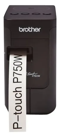 Brother P-Touch PT-P750W - Etikettendrucker - Thermotransfer - Rolle (2,4 cm), Ansicht 2