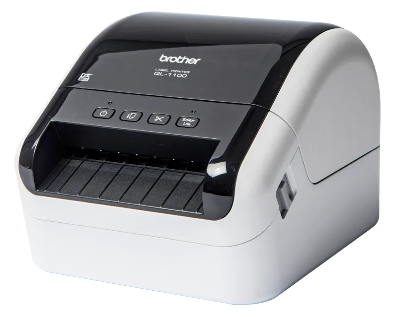 Brother QL-1100c - Etikettendrucker - Thermodirekt - Rolle (10,36 cm), Ansicht 4