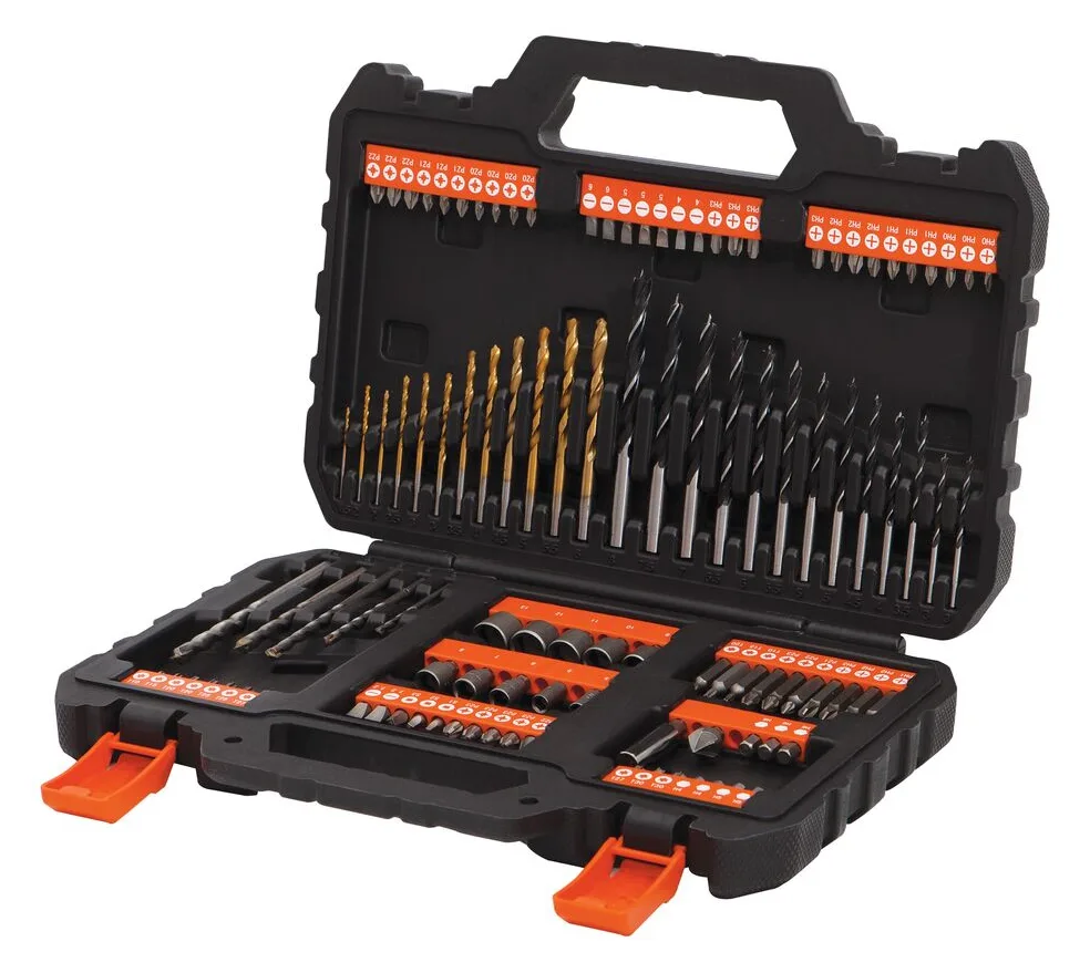 Black & Decker A7200-XJ Titanium - Schraubendreher- und Bohreinsatzset, Ansicht 2