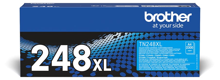 Brother TN248XLC - Hohe Ergiebigkeit - Cyan - original