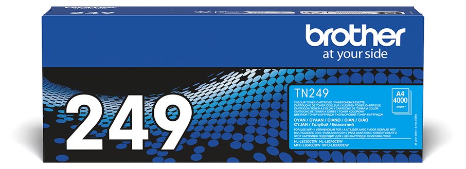 Brother TN249C - Sehr hohe Ergiebigkeit - Cyan
