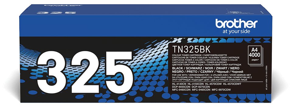 Brother TN325BK - Hohe Ergiebigkeit - Schwarz