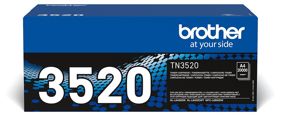 Brother TN3520 - Schwarz - Original - Tonerpatrone