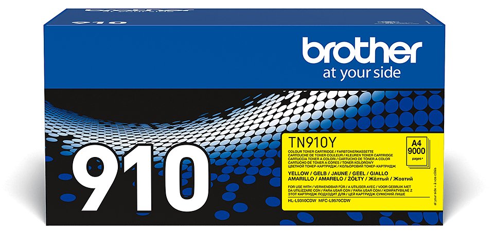 Brother TN910Y - Ultra Jumbo - Gelb - Original