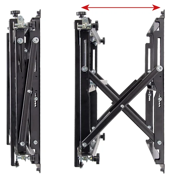 B-TECH BT8310XL - 125 kg - 106,7 cm (42 Zoll) - 3,05 m (120 Zoll) - 200 x 100 mm - 400 x 400 mm, Ansicht 3