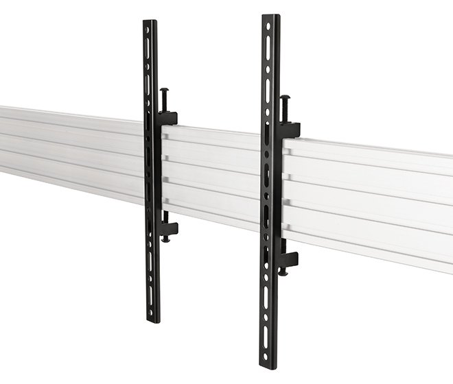 B-TECH BT8390-VESA400F - Flachbildschirm-Montagearm - Schwarz - 70 kg - Schiene - 177,8 cm (70) - 106,7 cm (42)