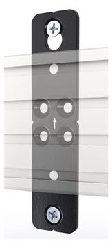 B-TECH BT8390-WFK1 - Schelle - Schwarz - BT8390-VESA200F - 200T - 400F - 400T - 45 mm - 5 mm - 188 mm von LumaTech