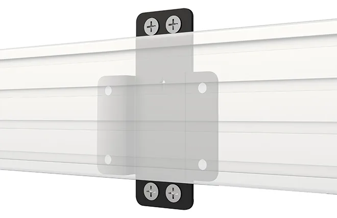 B-TECH BT8390-WFK2 - Schelle - Schwarz - 126 mm - 19 mm - 178 mm - 4,9 cm, Ansicht 2