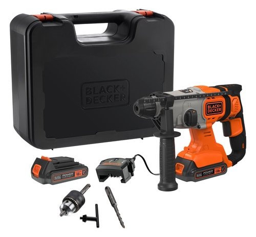 Black & Decker BCD900E2K - Bohrhammer - schnurlos