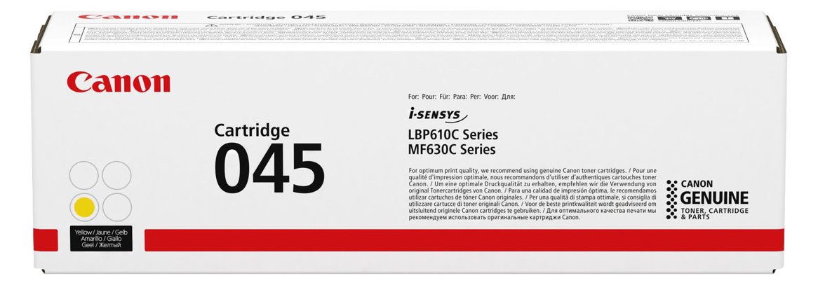 Canon 045 - Gelb - Original - Tonerpatrone - für ImageCLASS LBP612Cdw