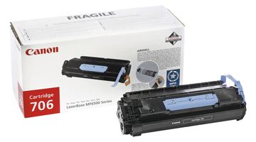 Canon 706 - Schwarz - Original - Tonerpatrone von LumaTech