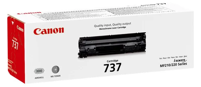 Canon 737 - Schwarz - Original - Tonerpatrone, Ansicht 2