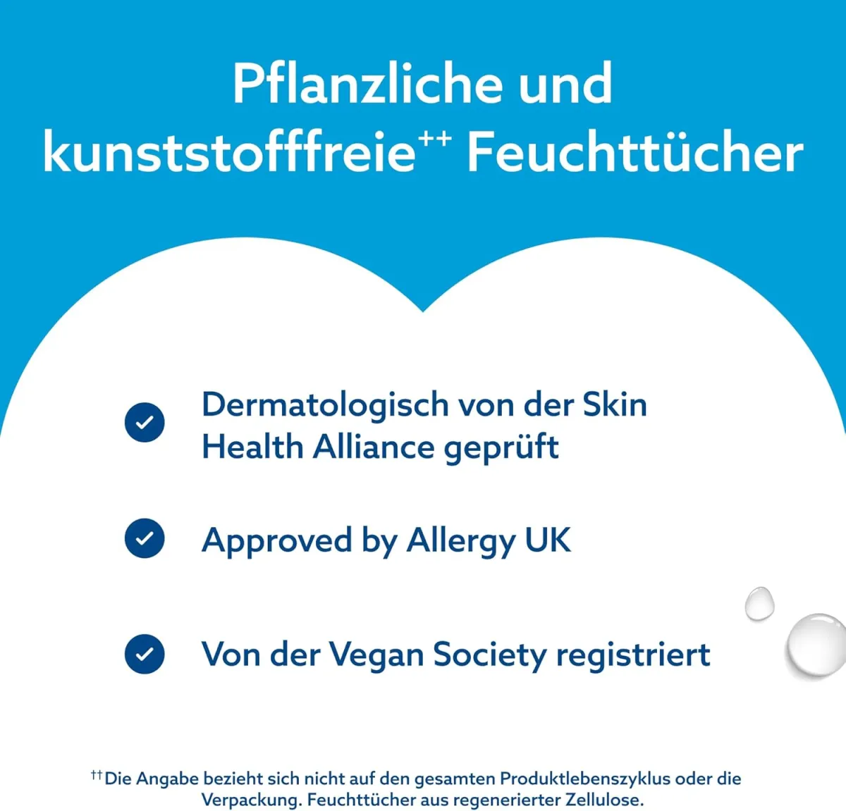 WaterWipes Sensitive+ Newborn & Baby Wipes, Feuchttücher für Neugeborene und Babys, 1080 Stück (18 Packungen), 3-in-1-Reinigung, Pflege, Schutz, 99,9% Wasser, parfümfrei — Bild 9