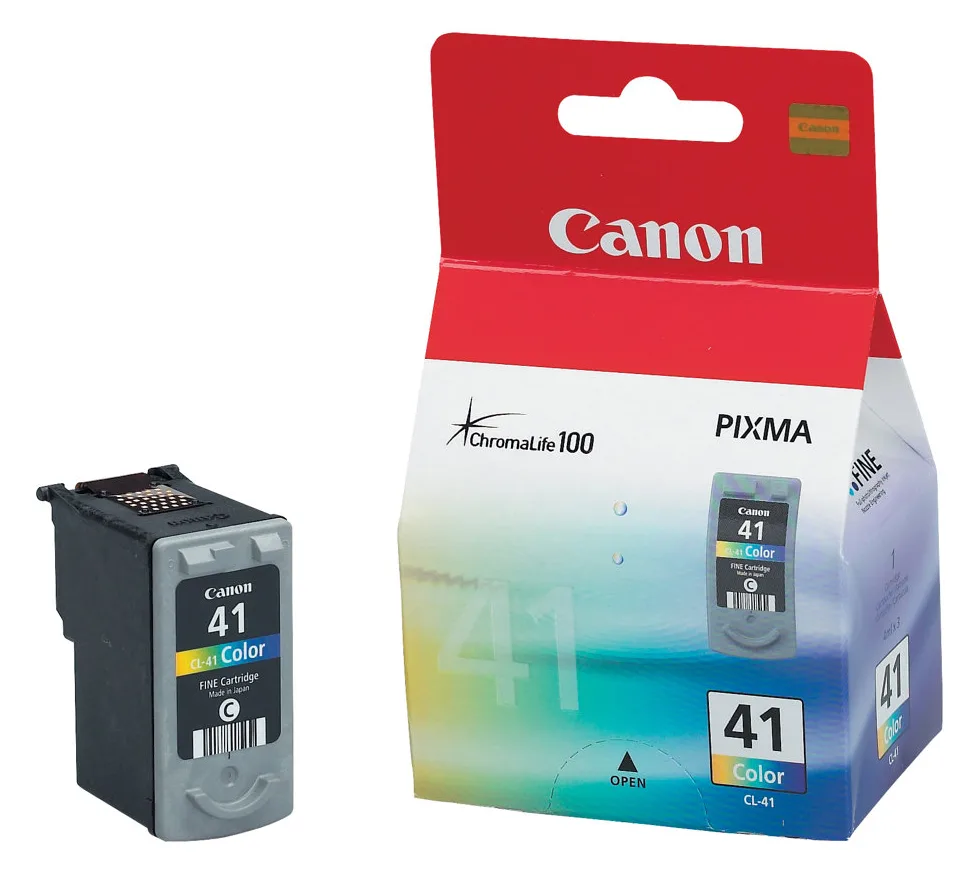 Canon CL-41 - 12 ml - Hohe Ergiebigkeit - Farbe (Cyan, Magenta, Gelb), Ansicht 2