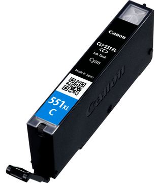 Canon CLI-551C XL - 11 ml - Hohe Ergiebigkeit von LumaTech