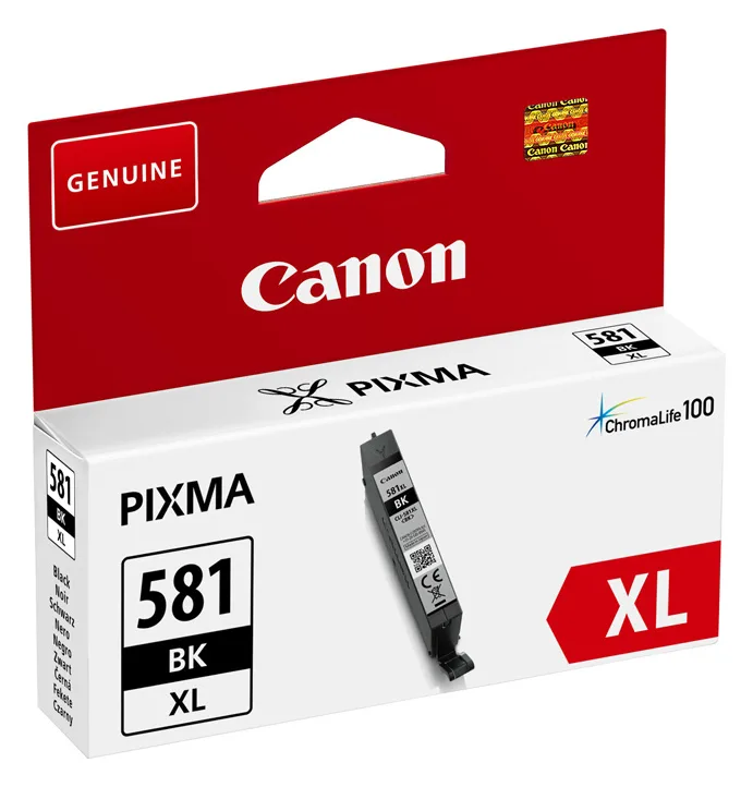 Canon CLI-581BK XL - 8.3 ml - Größe XL - Schwarz, Ansicht 2